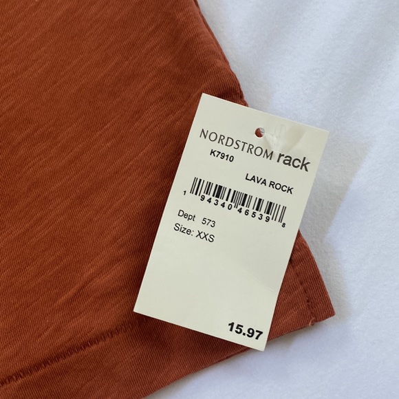 New with tags Madewell tank T-shirt size XXS. 100% cotton. Color: Lava Rock - Picture 3 of 4